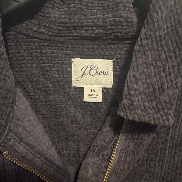 NWOT JCrew Corduroy Zip Front Dress - Picture 3 of 4